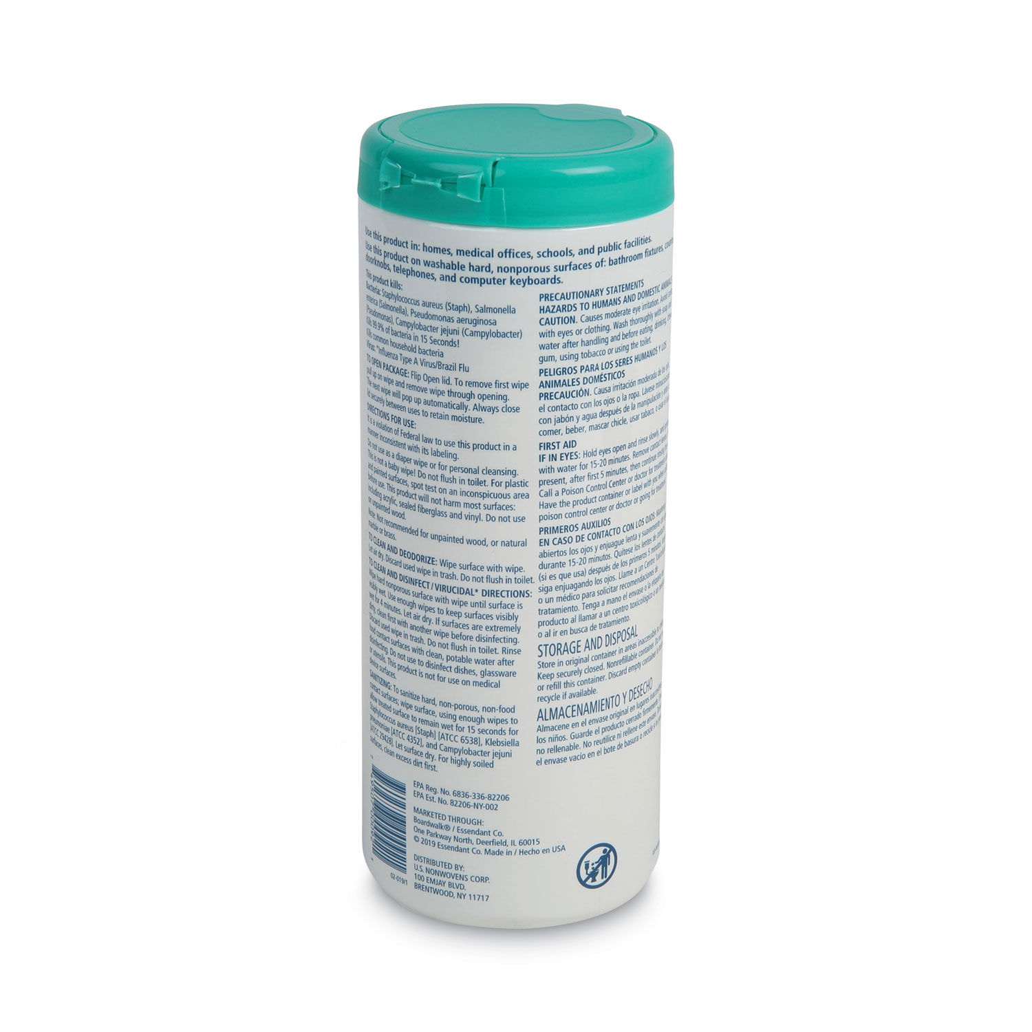 Disinfecting Wipes by Boardwalkandreg; BWK454W35