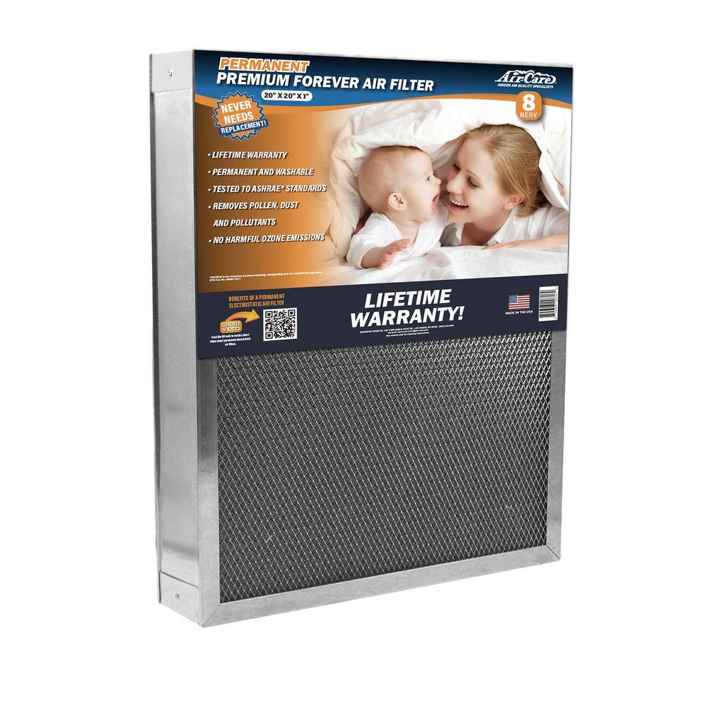 Air-Care 16 in. x 27 in. x 6 in. Permanent Electrostatic Air Filter Merv 8 ESS16276