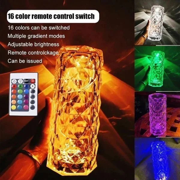 🔥BIG SALE - 48% OFF🔥🔥🌈 - Touching Control Rose Lamp✨