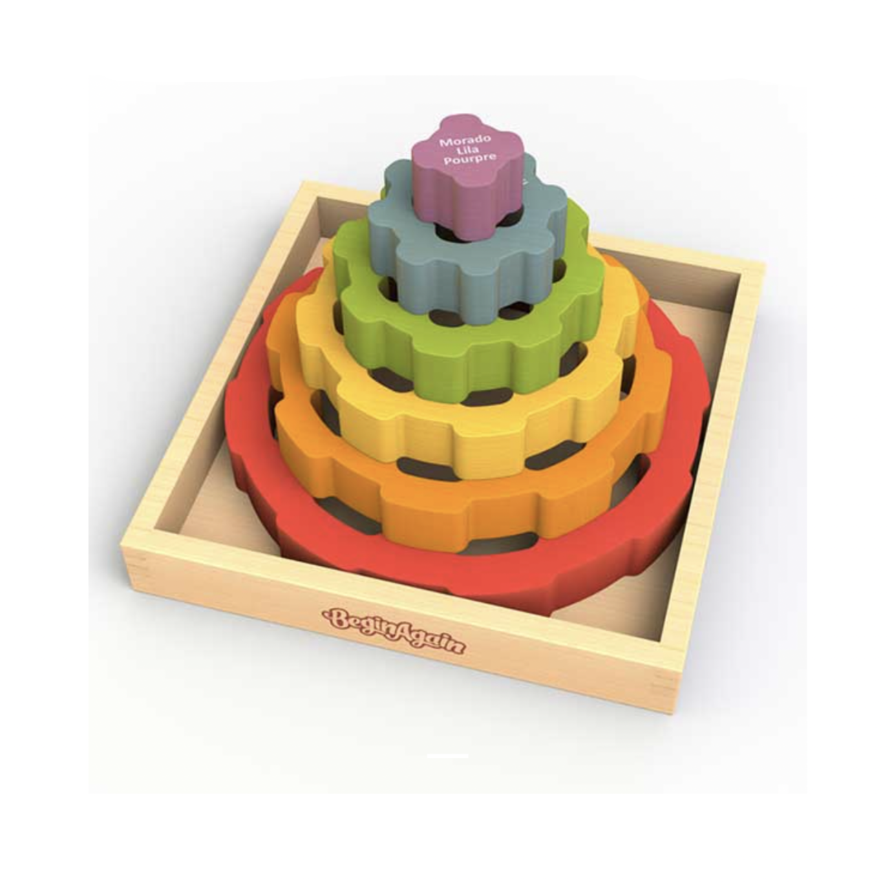 Gear Stacker Puzzle by Begin Again