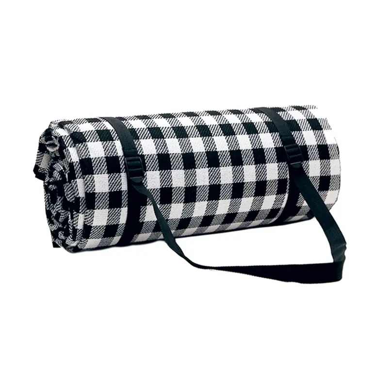 2022 Hot Sale OEM Fashion Comfortable Waterproof Outdoor Picnic Blanket Portable Foldable Travel Picnic Beach Picnic Mat