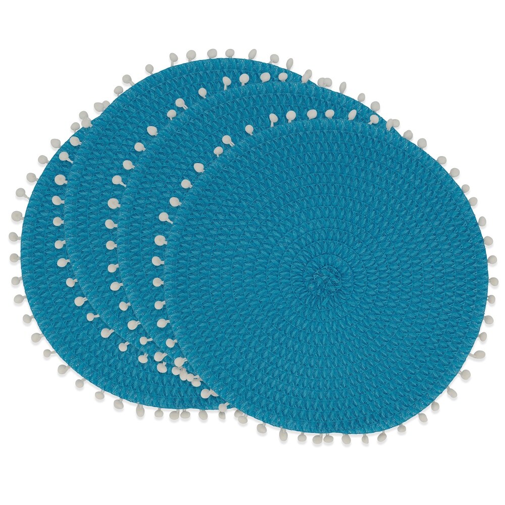 Pom Pom Design Placemats (Set of 4)