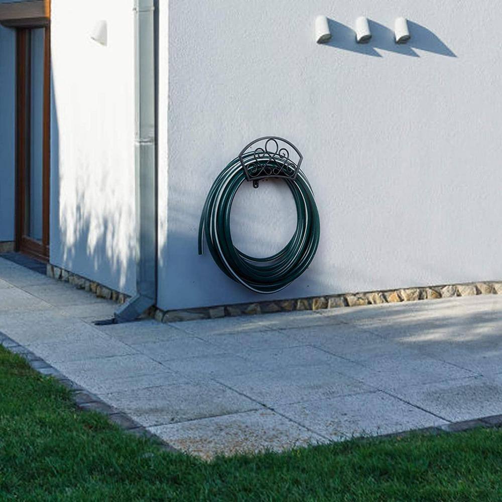 Cubilan Garden Hose Holder Decorative Star Hose Butler Sturdy Water Hose Rack Holds 125 ft. of 58 in. Hose B08RHVBMKZ