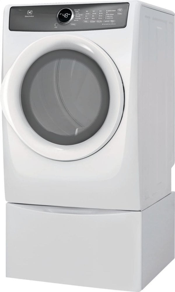 Electrolux EFME427UIW Front Load Perfect Steam™ Electric Dryer With 7 Cycles - 8.0 Cu. Ft.