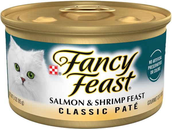 Fancy Feast Classic Salmon and Shrimp Feast Canned Cat Food