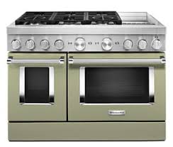 KitchenAid KFDC558JAV 48quot Smart Commercialstyle Dual Fuel Range With