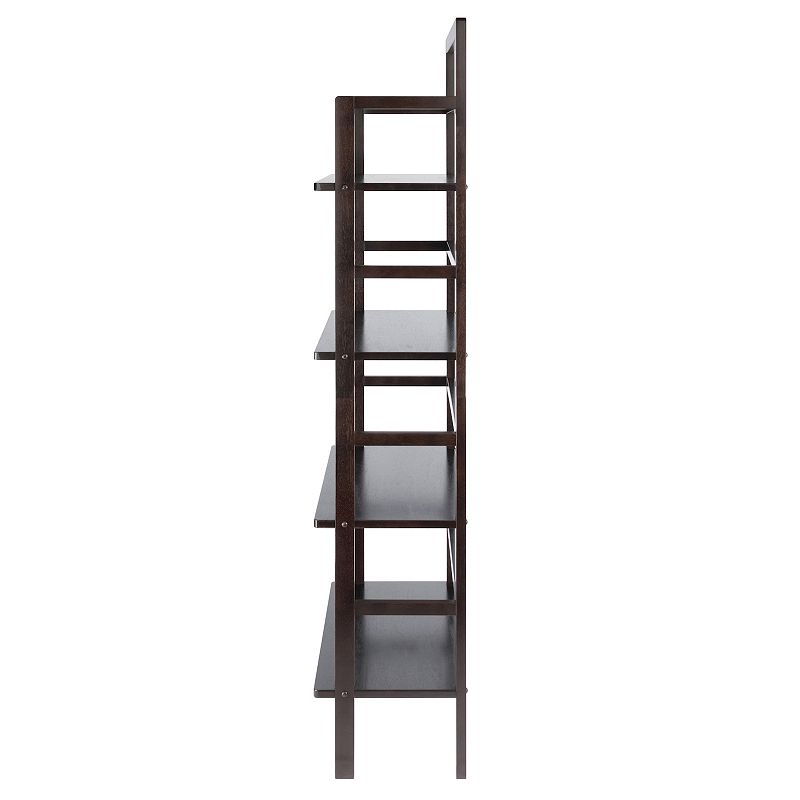 Winsome Aiden 4-Shelf Baker's Rack Bookcase