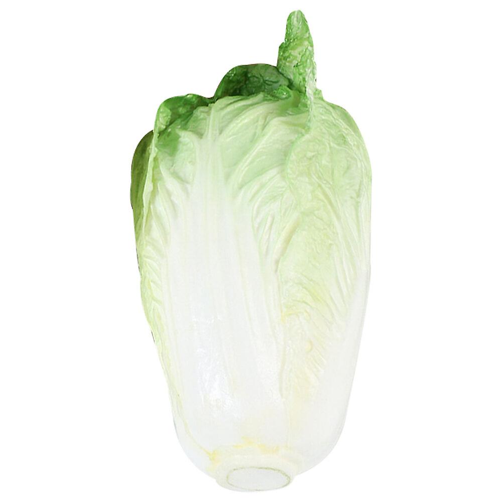 Fake Vegetable Artificial Vegetable Lifelike Chinese Cabbage Model Restaurant Display Prop