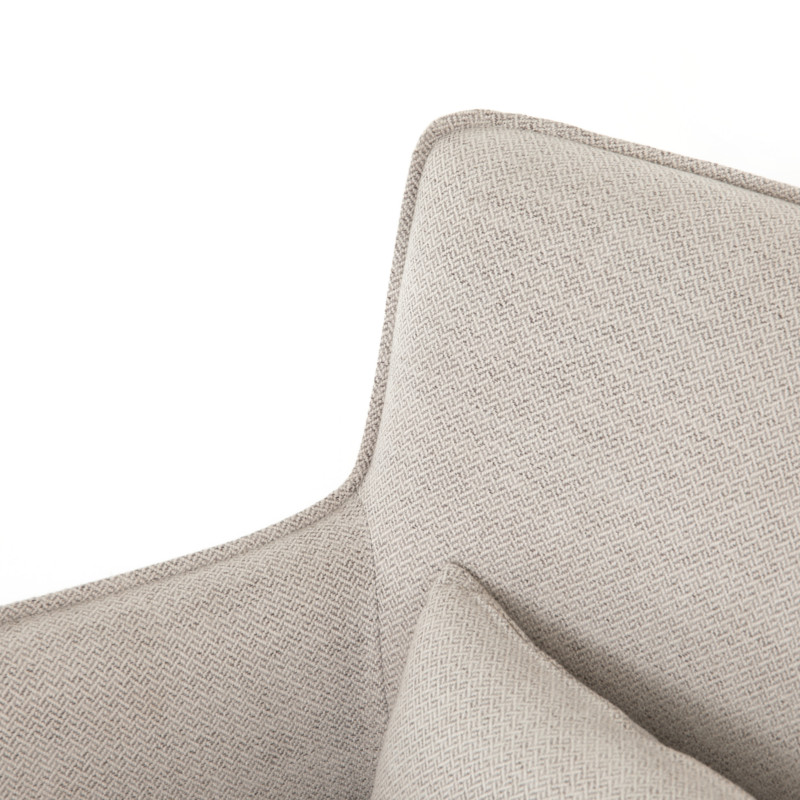 Kersey Swivel Chair   Transitional   Armchairs And Accent Chairs   by Marco Polo Imports  Houzz