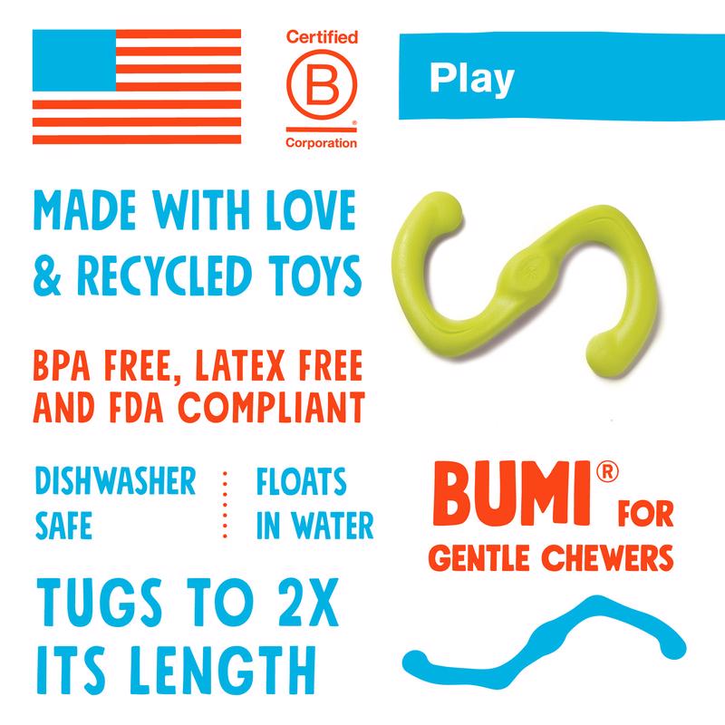 BUMI PET TOY LRG YLW9.5