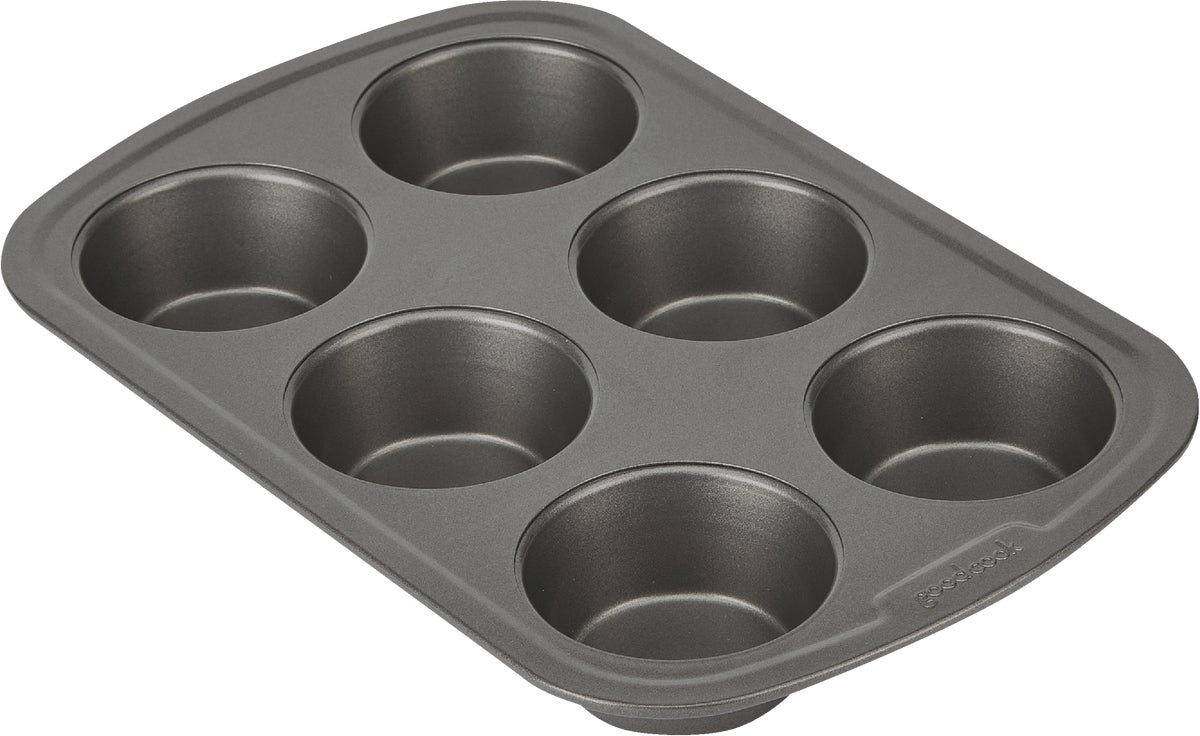 Goodcook E-Z Release Muffin Pan 6 Cup