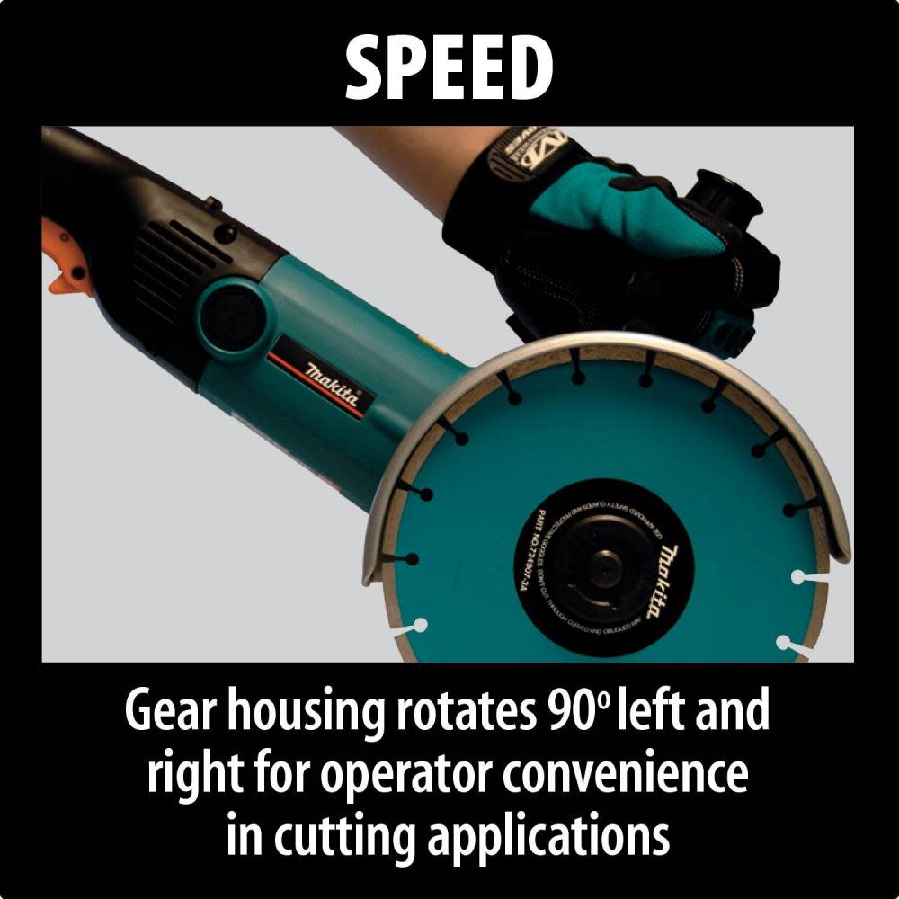 7 In. Electronic Angle Grinder ;