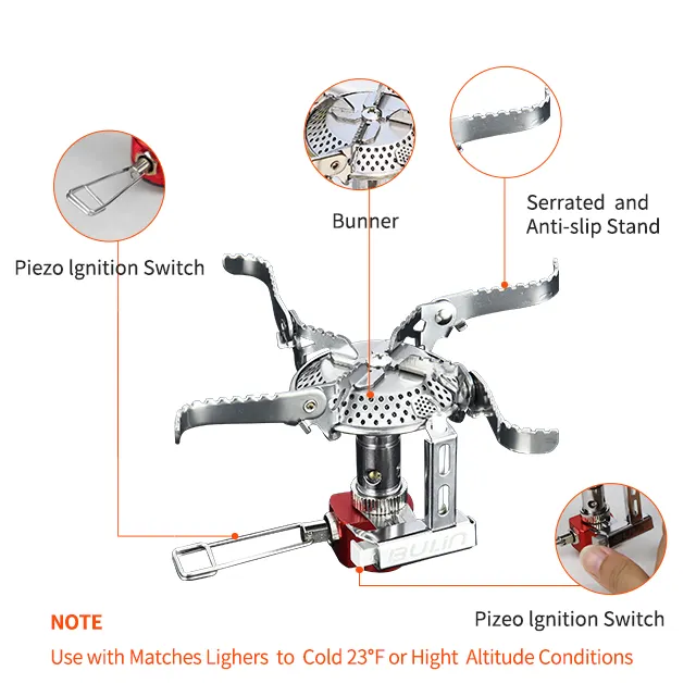 Bulin BL100 S03 Cheap Price Foldable Portable Camping Stove Stable Outdoor Camping Gas Burner Stove