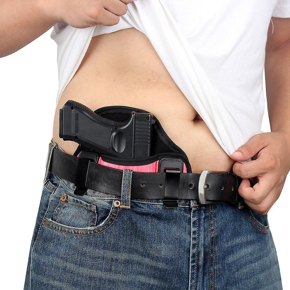 Tactical Hunting Holster Pu Leather Concealed Gun Pistol Pouch For Glock 19 Sig Sauer Beretta Kahr Bersa Thunder Outdoor Tools