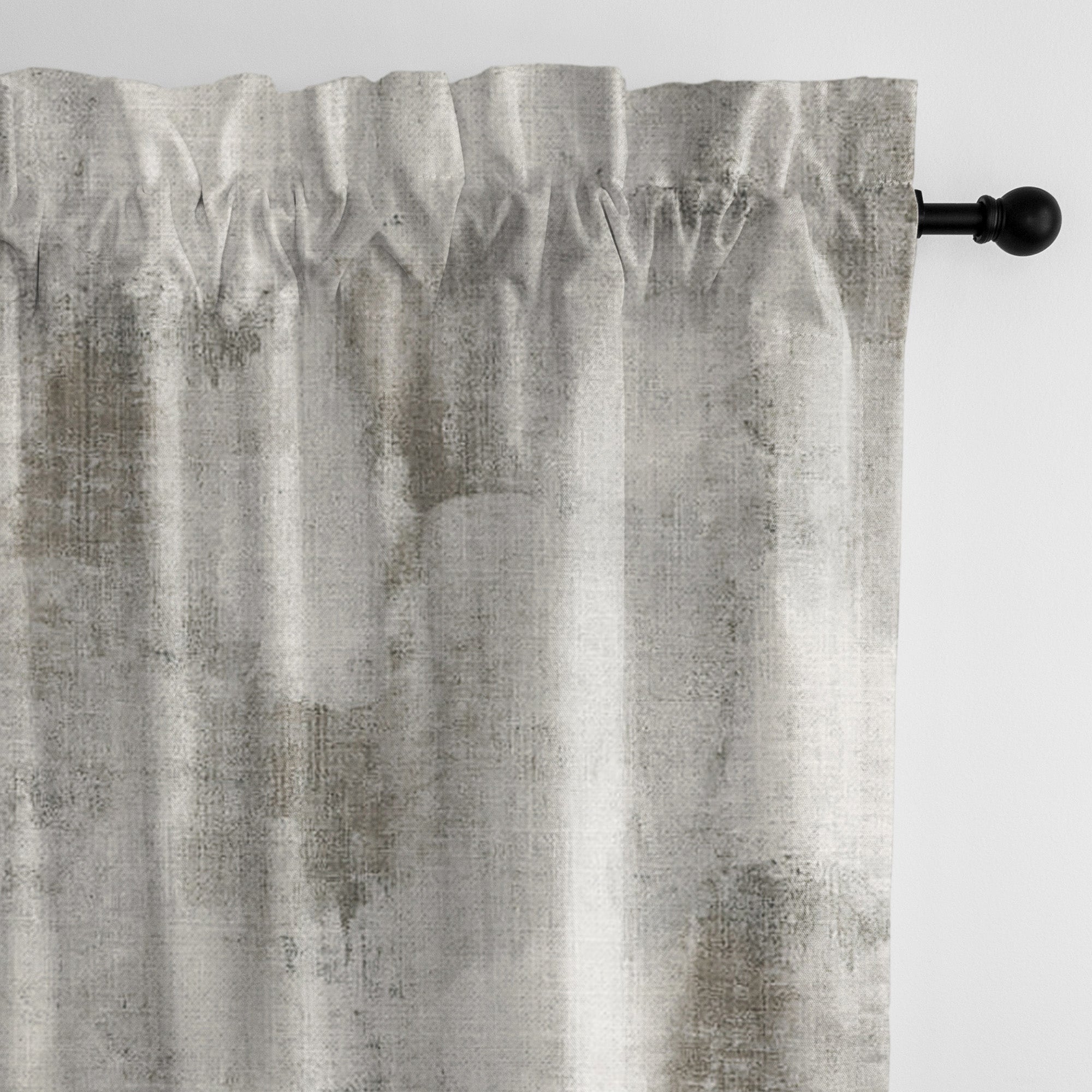 Thiago Linen Taupe  Drapery