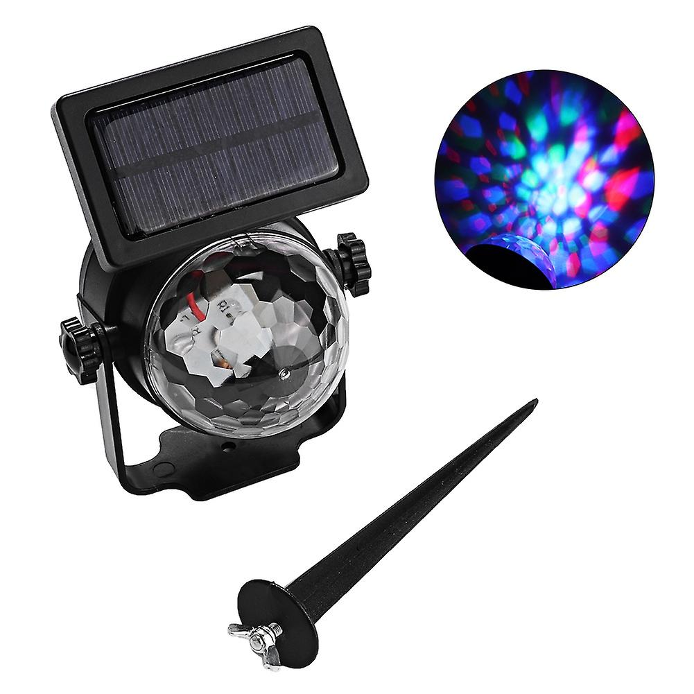 Outdoor Waterproof Solar Panel Festival LED Fairy Spotlight Projector Lamp for Xmas Party