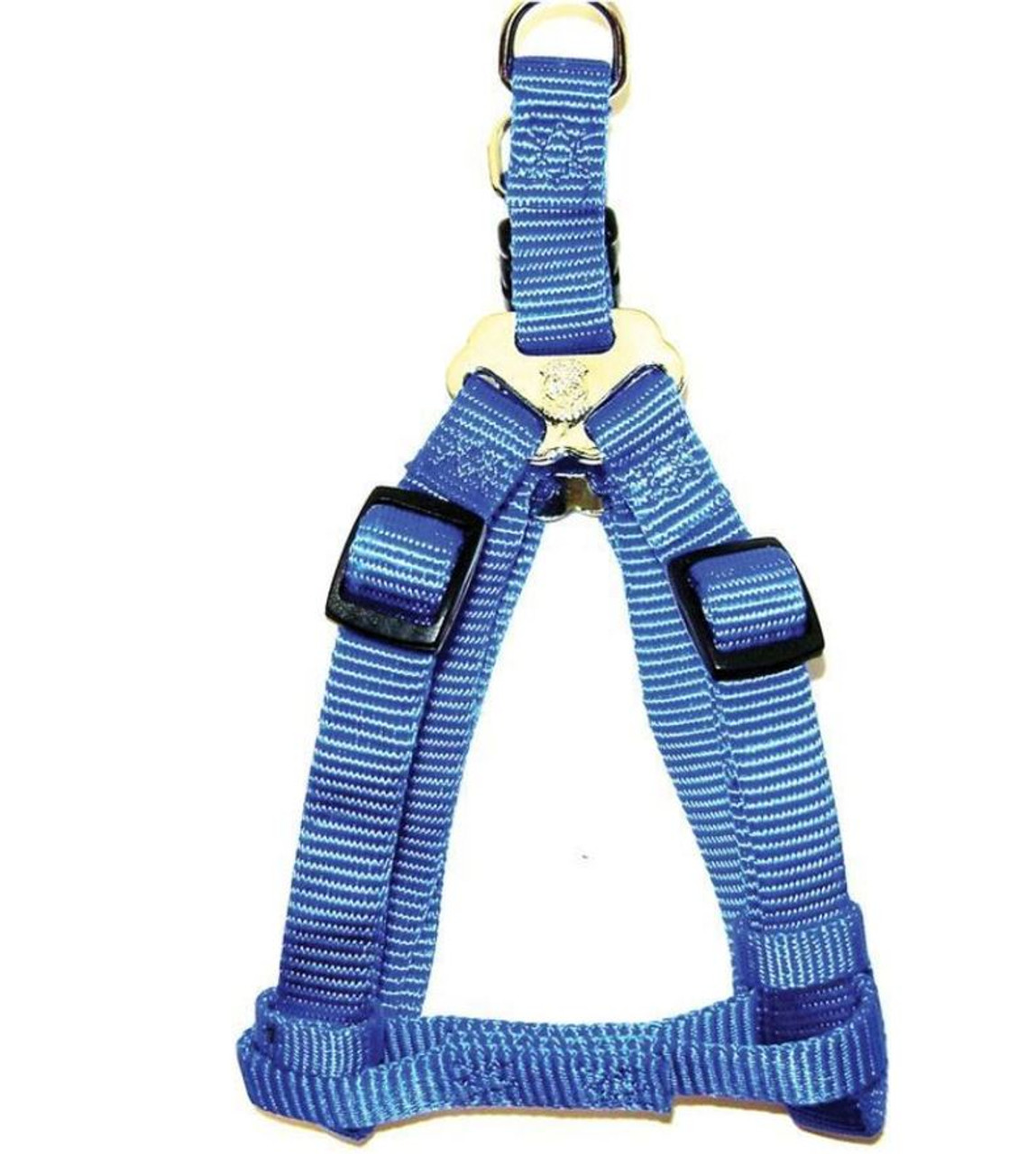 Hamilton Adjustable Easy On Dog Harness， Blue