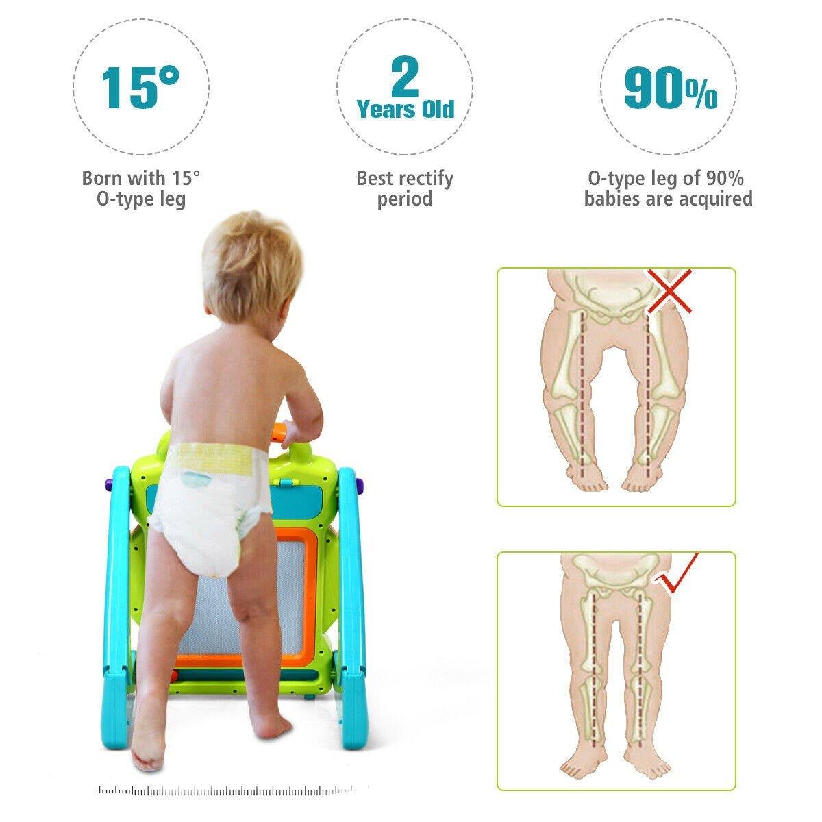 Sit-to-Stand Walker, 3 in 1 Baby Walker, Drawing Board