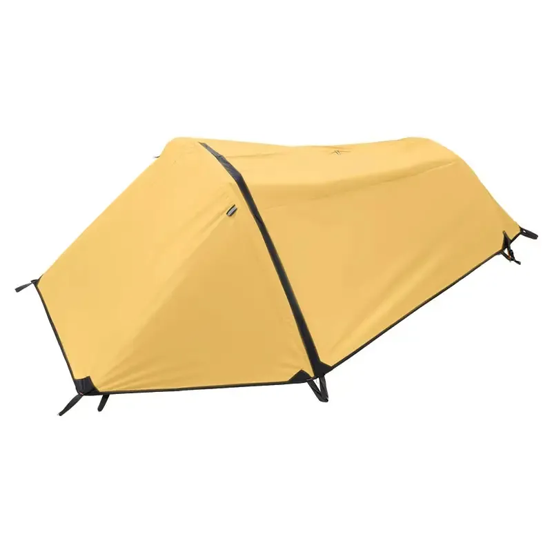 Outdoor Camping Tent Lightweight Waterproof 1Person Tunnel Tent