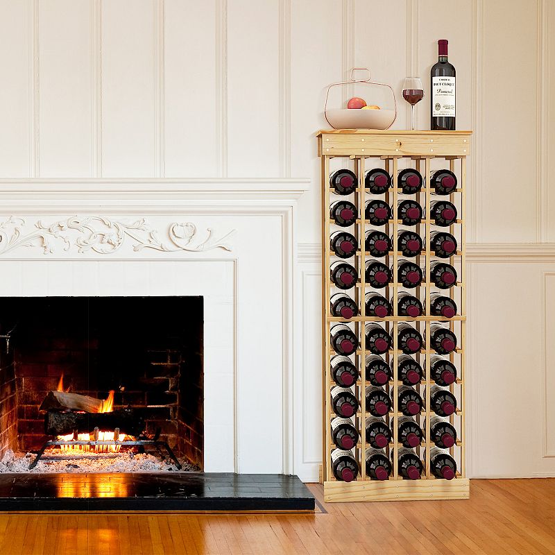 40 Bottles Modular Wine Rack