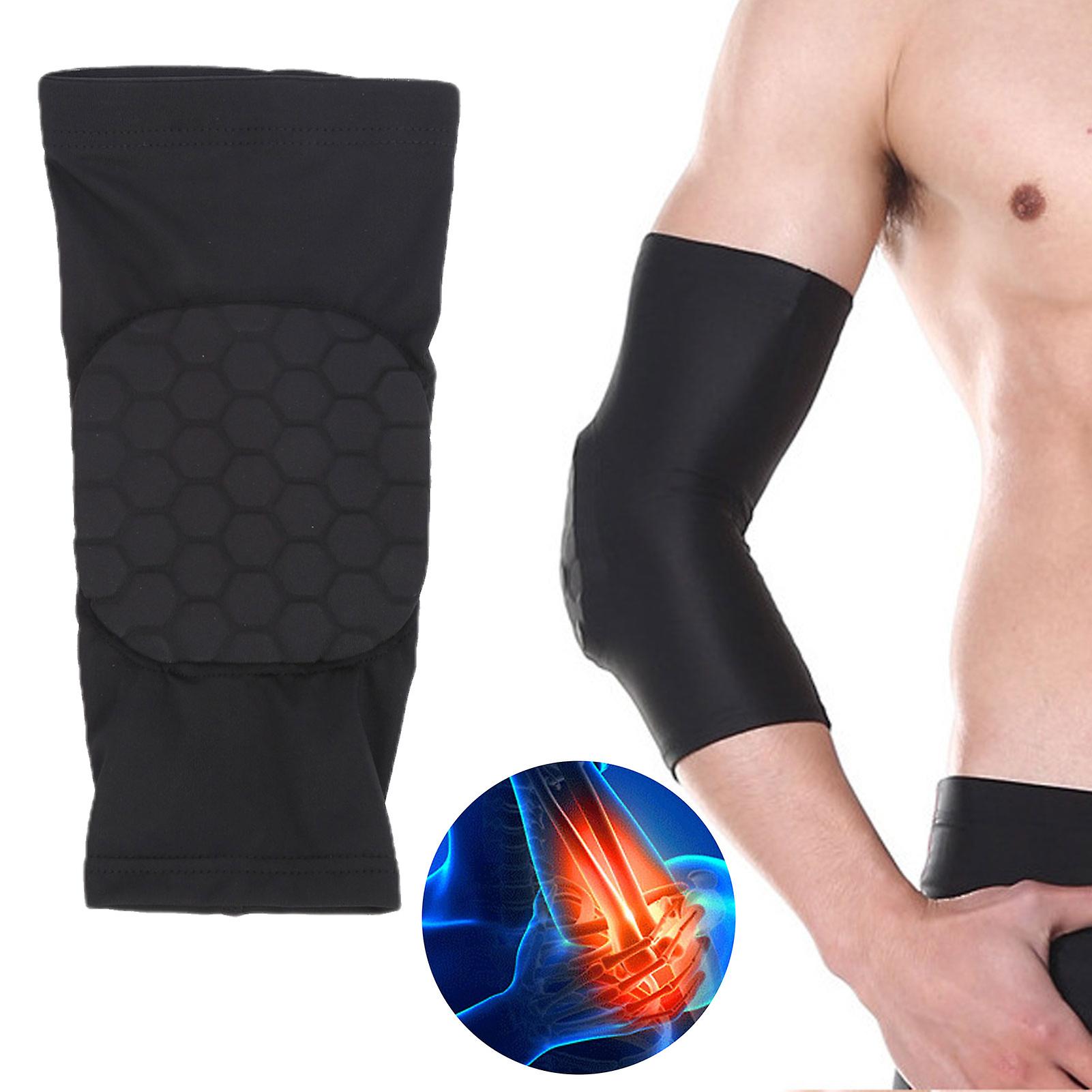 Sport Arm Guard Cellular Anticollision Breathable Elbow Guard Fitness Protective Gearm