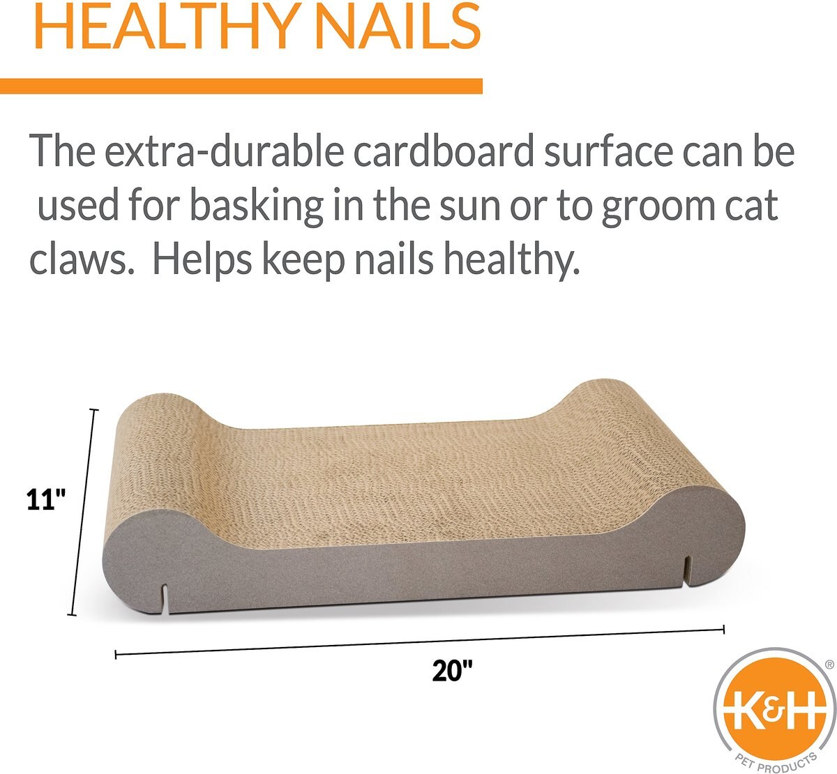 KandH Pet Products EZ Mount Window Scratcher Kitty Sill Refill