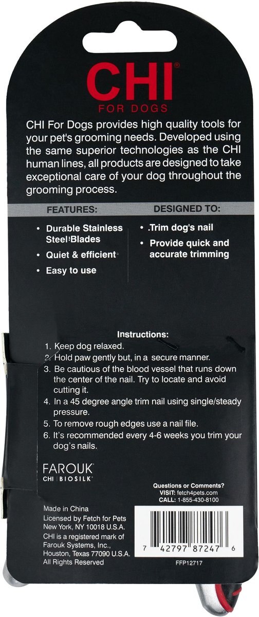 CHI Guillotine Nail Dog Clipper