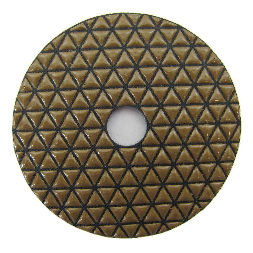 Archer USA 4 in. #800 Dry Diamond Polishing Grit Pad for Stone DPP04-B-800#