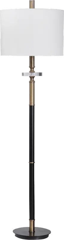 Maude 67 Inch Black Floor Lamp