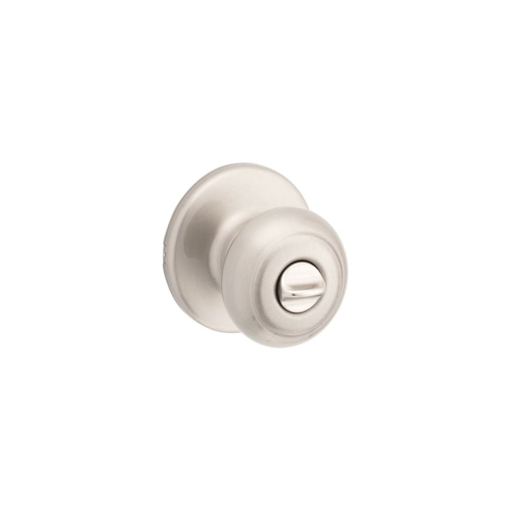 Satin Nickel Bed/Bath Cove Privacy Door Knob