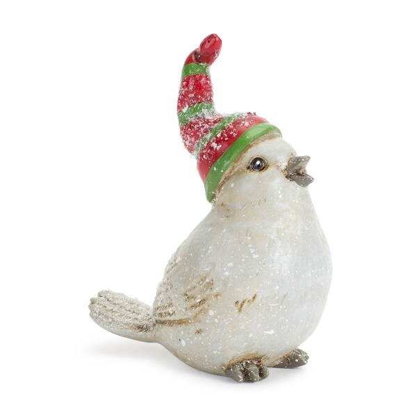 Bird w/Stocking Hat (Set of 12)