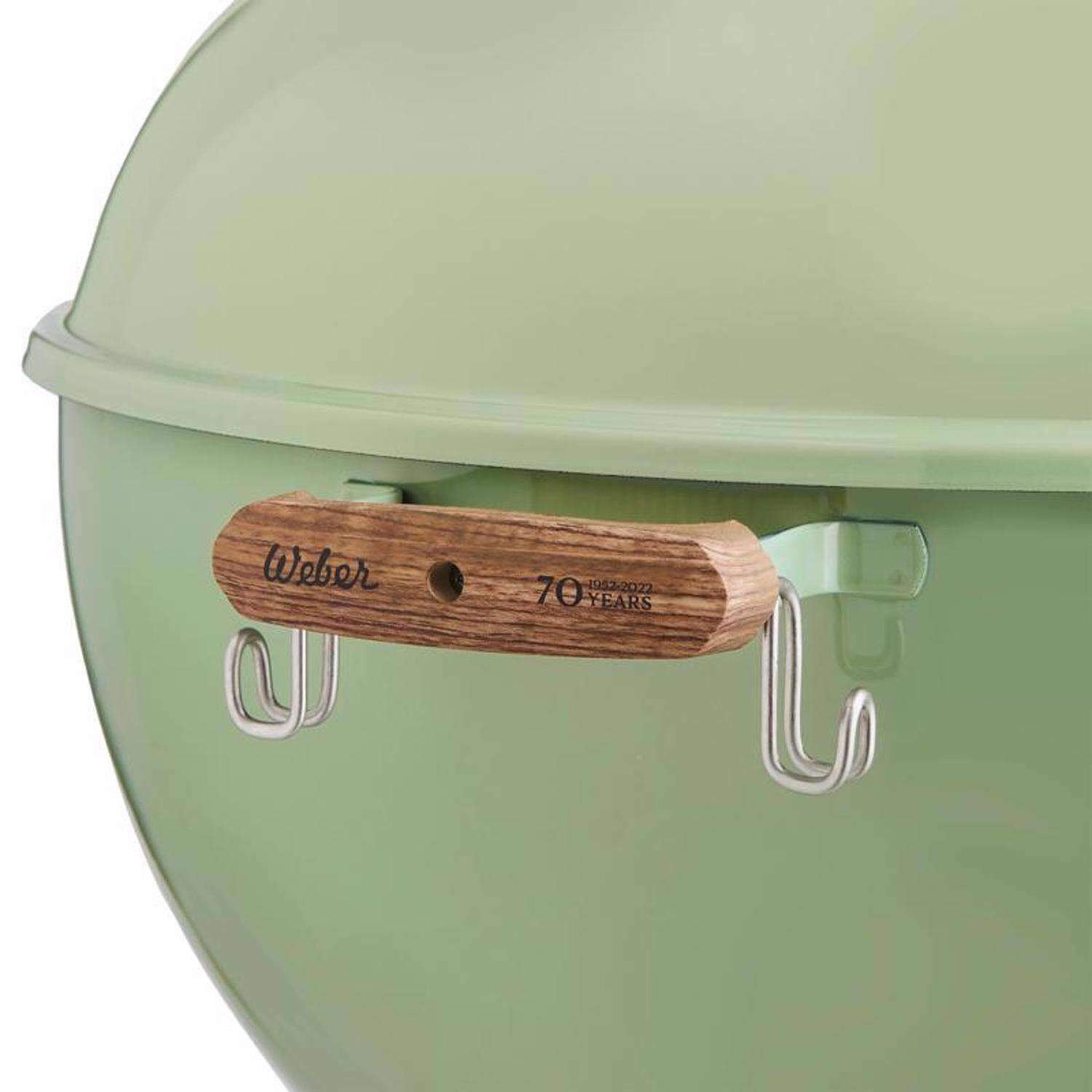 Weber 22 in. 70th Anniversary Kettle Charcoal Grill Diner Green