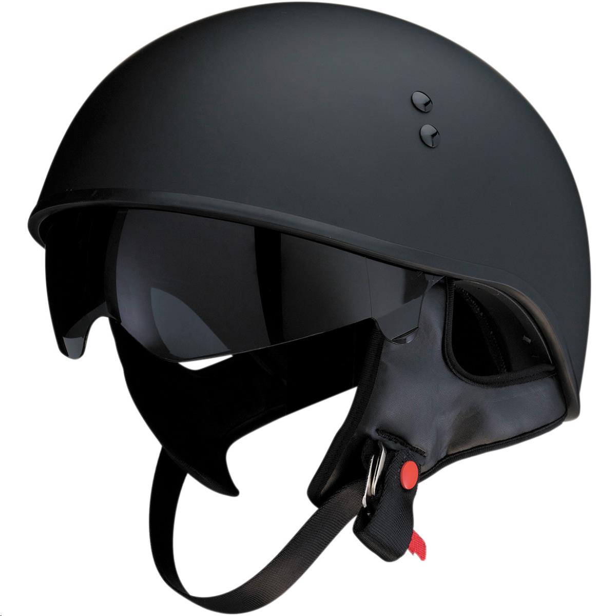 Z1R Vagrant Solid Helmet (X-Small, Flat Black)