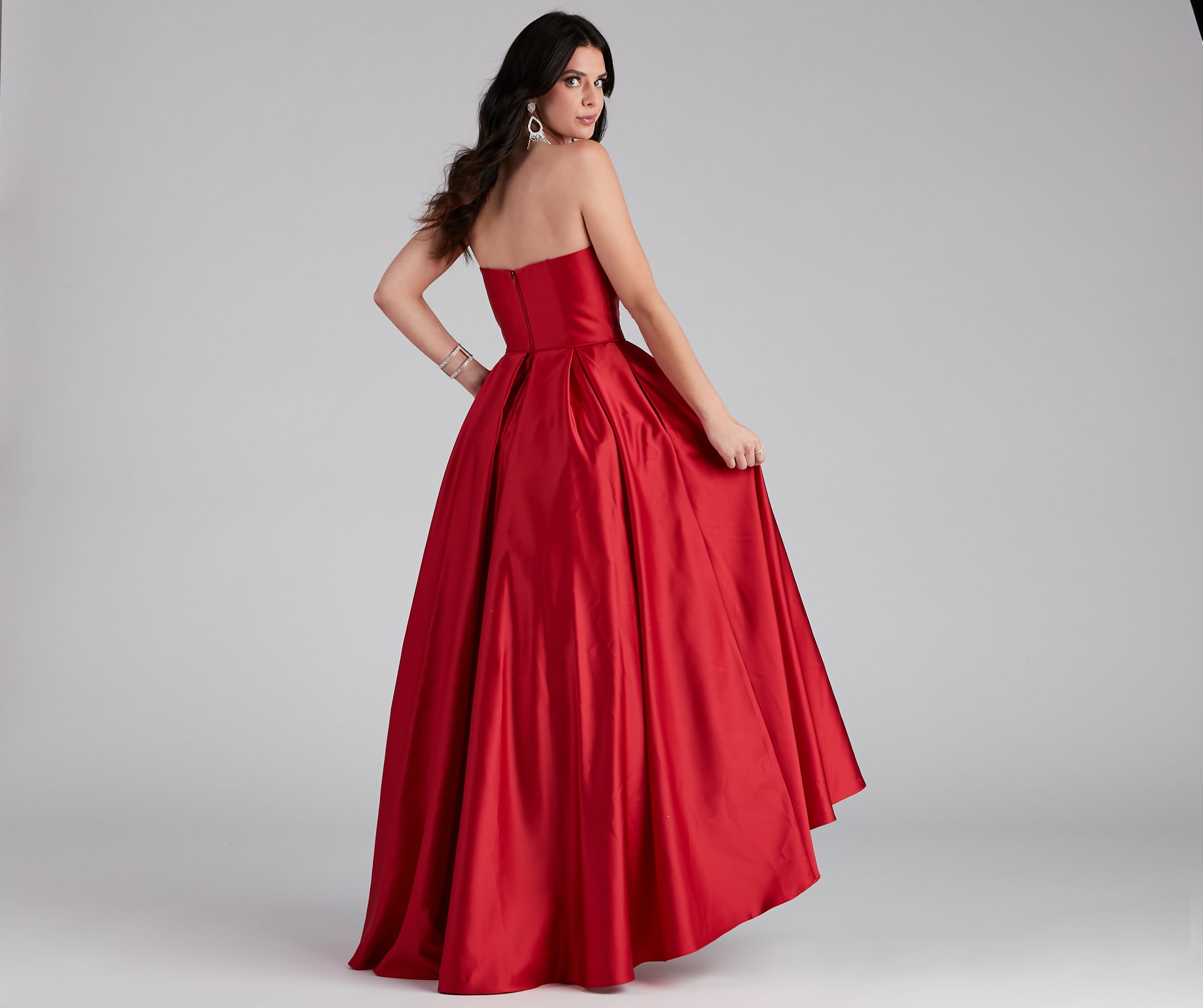 Anastasia Strapless A-Line Ball Gown