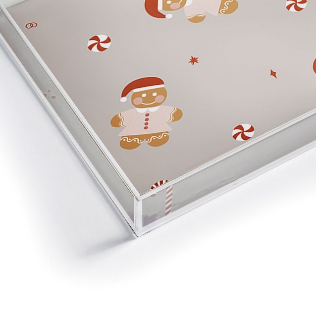 Hello Twiggs Gingerbread Cookie Acrylic Tray Deny Designs