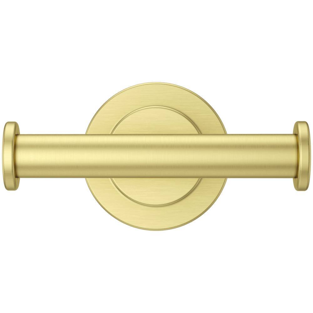 Pfister Contempra Double Robe Hook in Brushed Gold BRH-NC1BG