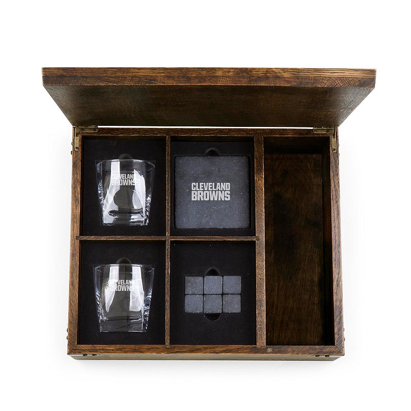 Cleveland Browns Whiskey Box Gift Set