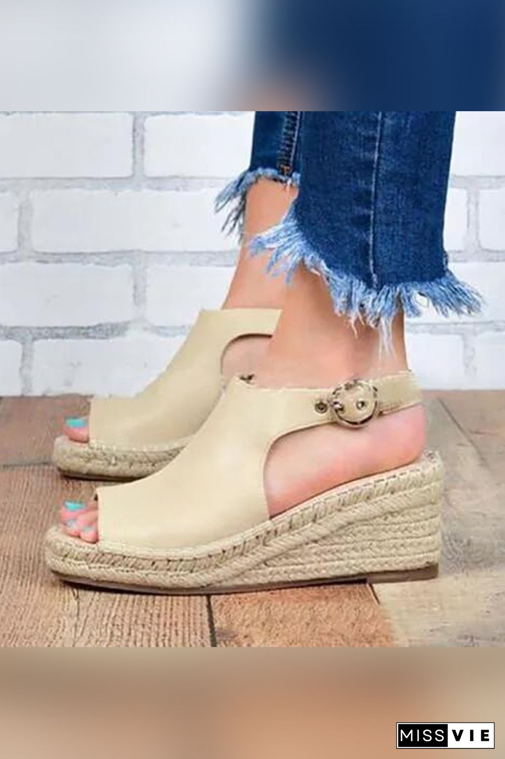 Vintage Women Wedge Sandals Wholesale