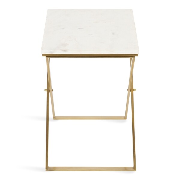 Kate and Laurel Laraway Folding Side Table