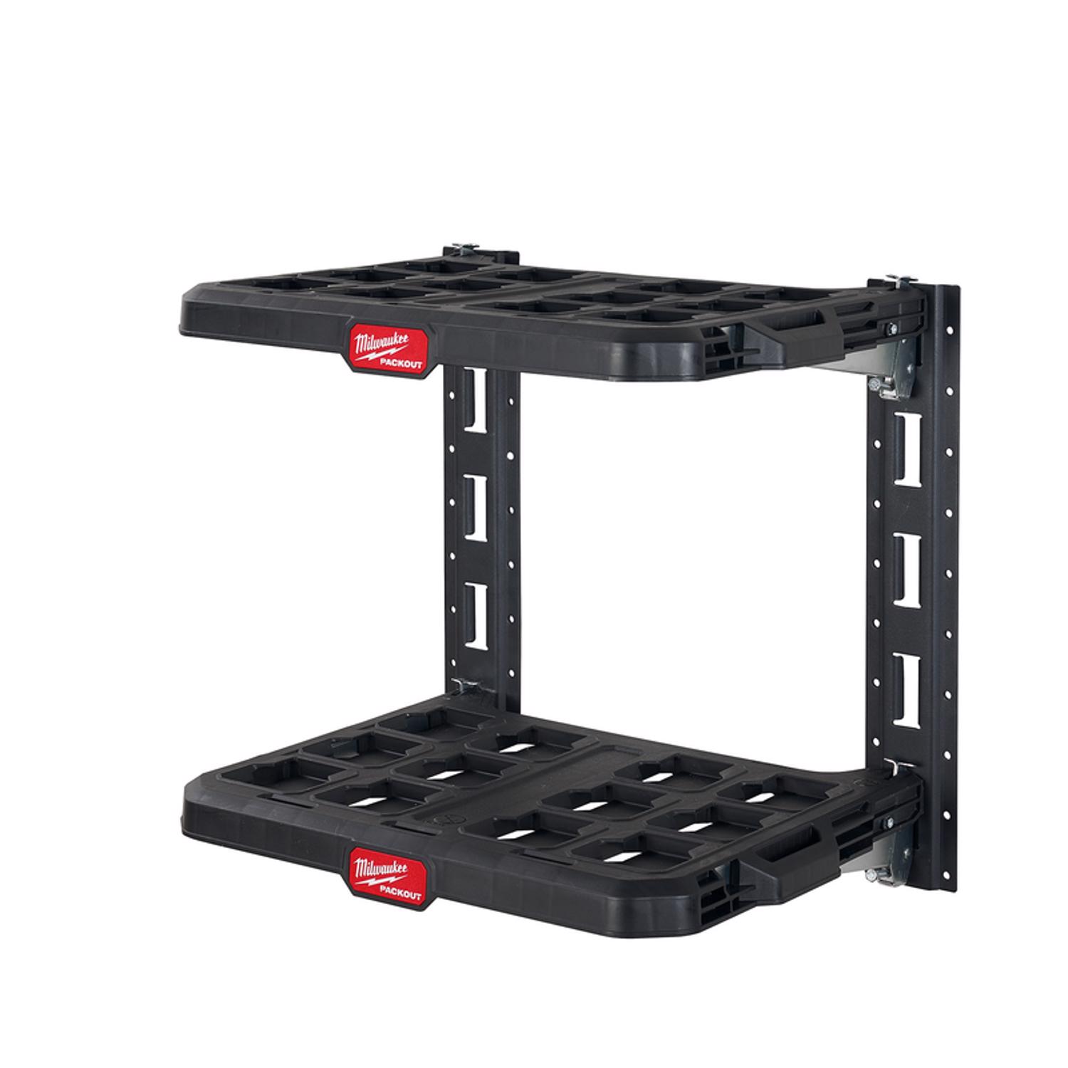 MW Packout 20 in. H X 21.5 in. W X 17.6 in. D Black Metal Shelf Kit