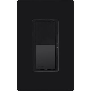 Lutron Diva LED+ Dimmer Switch for Dimmable LED and Incandescent Bulbs 150-WattSingle-Pole or 3-Way Black (DVCL-153PR-BL) DVCL-153PR-BL