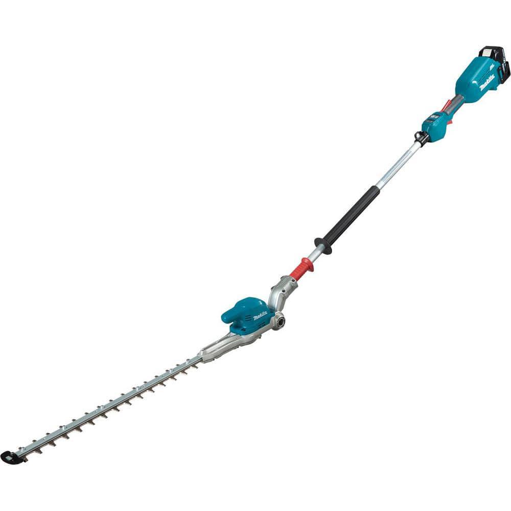 Makita 18V LXT LithiumIon Brushless 20 in Articulating Pole Hedge Trimmer Kit