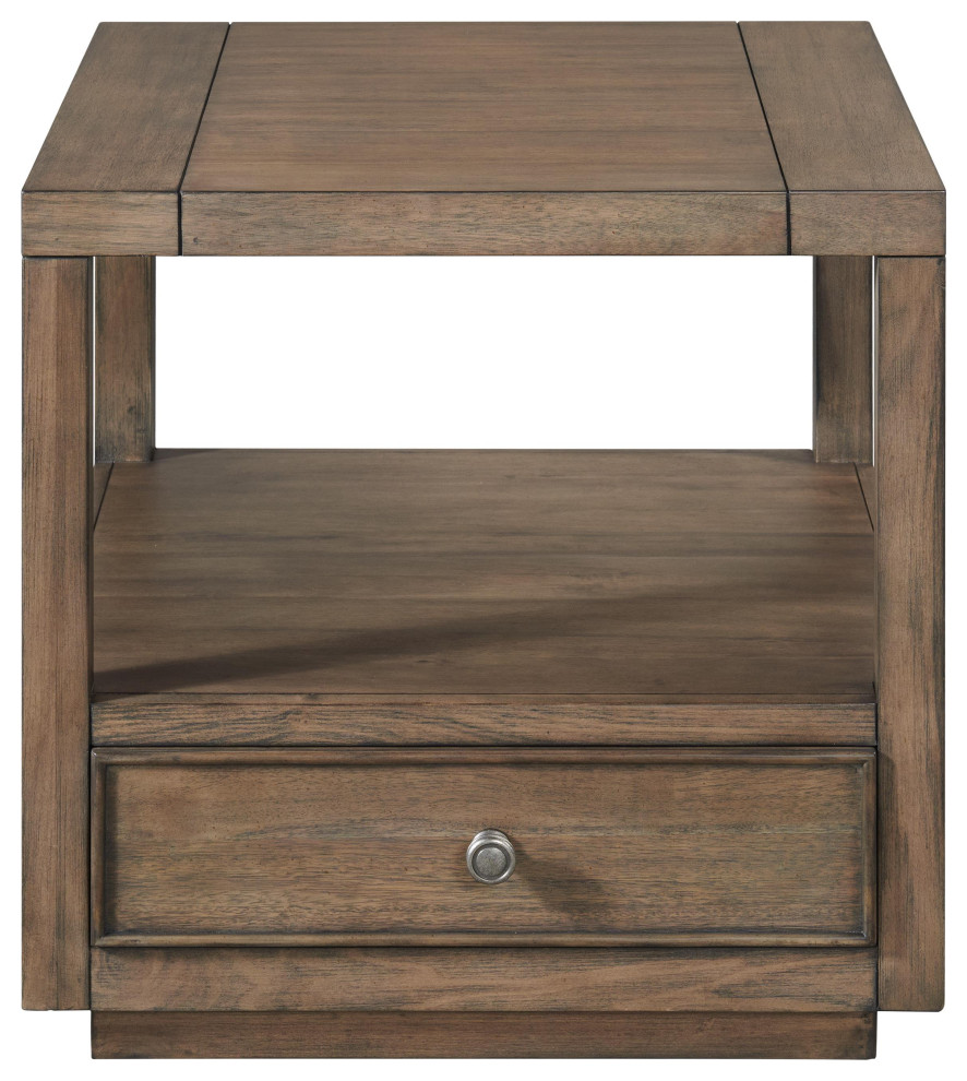 Riverside Furniture Denali Side Table   Transitional   Side Tables And End Tables   by Riverside Furniture  Houzz