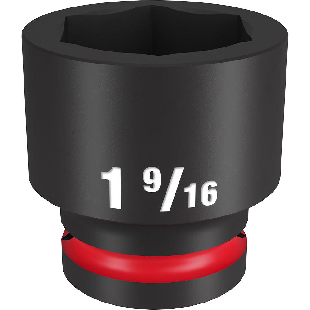 Milwaukee SHOCKWAVE闁?Impact Duty闁?Socket 3/4 Drive 1-9/16 Standard 6 Point