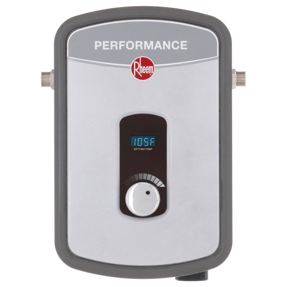 Rheem Performance 13 kW Self-Modulating 2.54 GPM Tankless Electric Water Heater RETEX-13