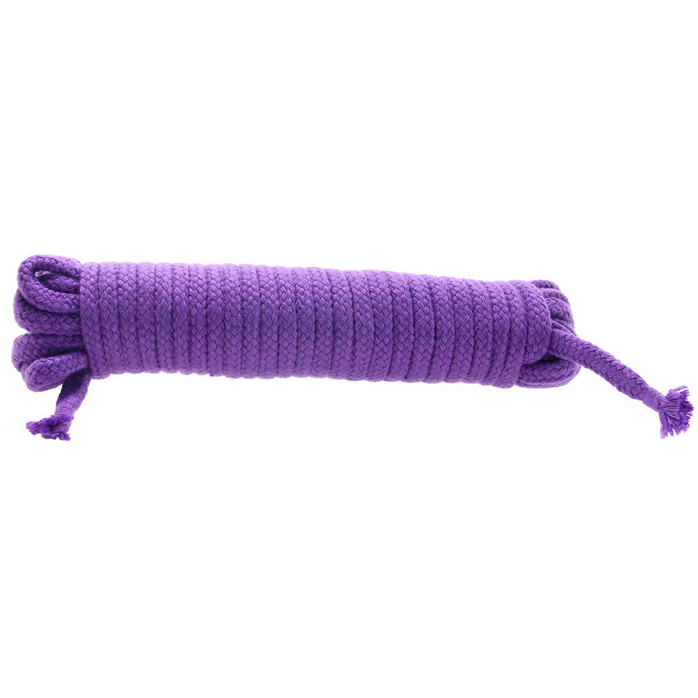 Soft Bondage Rope 33ft/10m in Purple