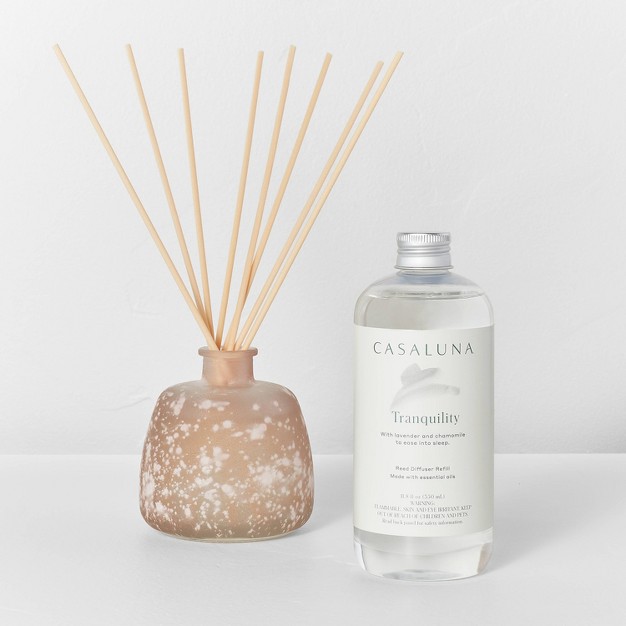 350ml Tranquility Reed Diffuser Refills Clear