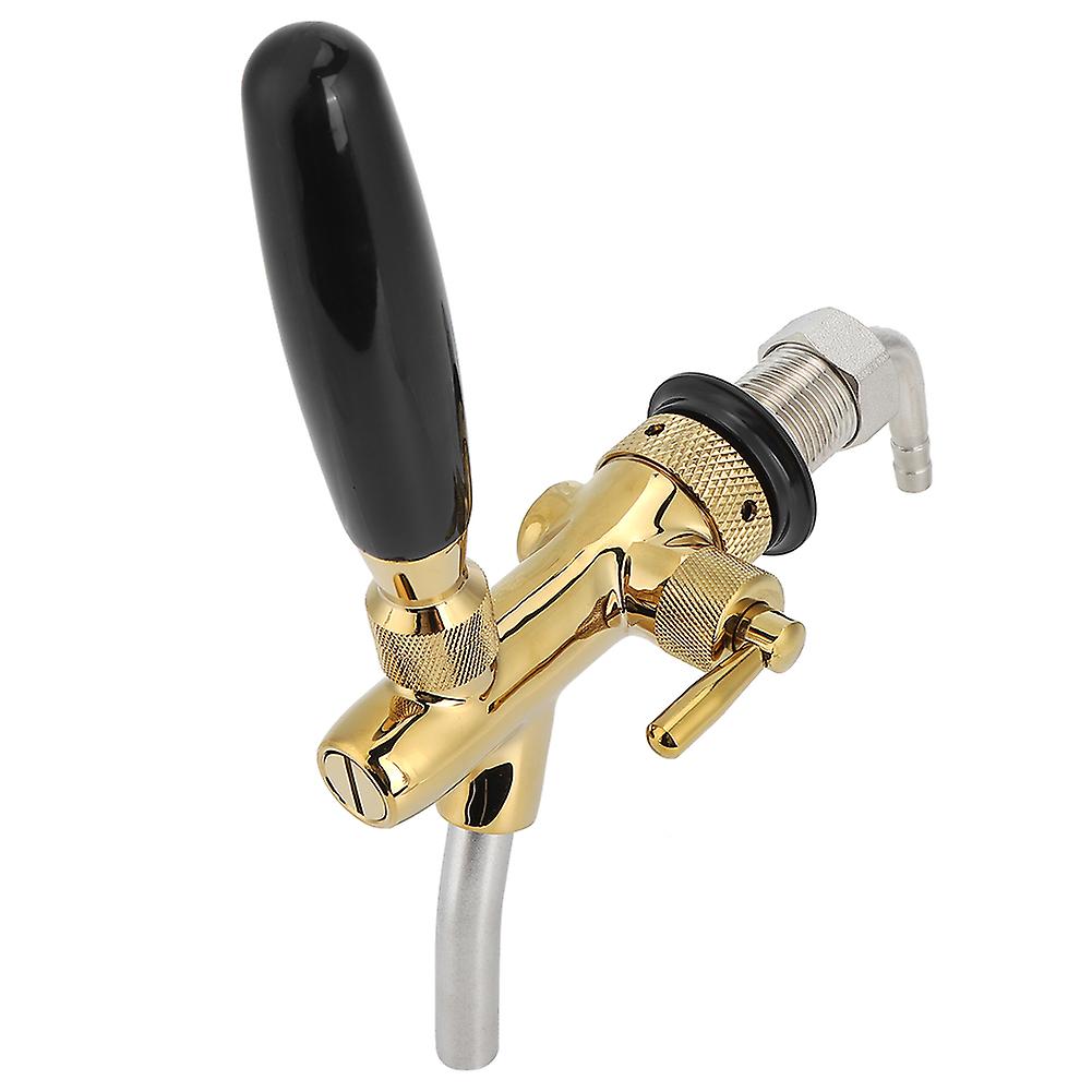 G5/8 Thread Adjustable Beer Tap Faucet Brass Stainless Steel Equipment For Home Bar Restaurants