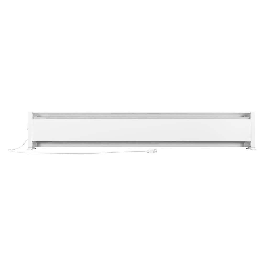 Cadet 59 in 120volt 1500watt SoftHeat Portable Hydronic Electric Baseboard Heater in White