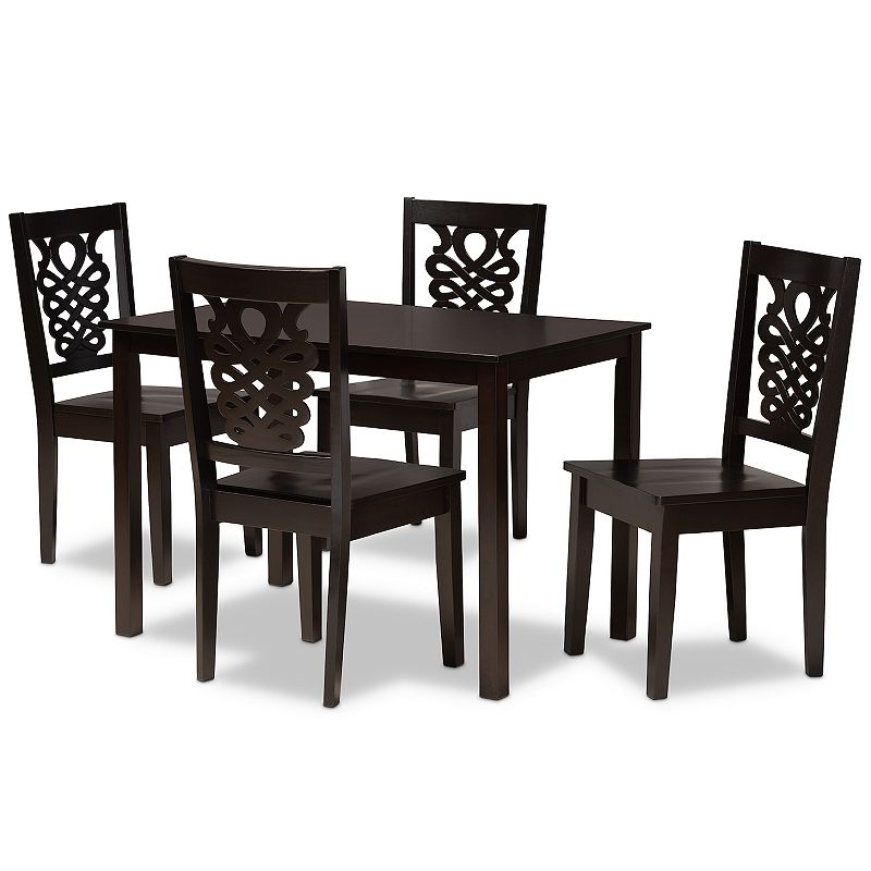 Baxton Studio Luisa Dining 5-piece Set